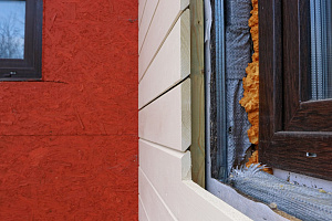 Фасад с характером: Сочетание лиственницы, сосны и камня в Honka Family Club