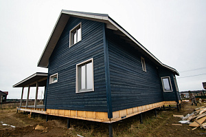 брашированный фасад