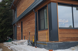 Отделка термопланкеном и АКП