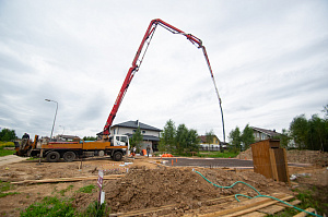 заливка фундамента москва