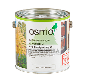 Антисептик для наружных работ OSMO Holz-Imprägnierung WR (4001 бесцветный)