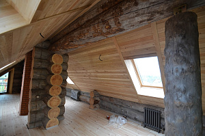 вагонка из лиственницы отделка стен