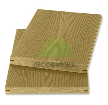 Заборная доска МПК Ottimo 145х13х1000, желтый