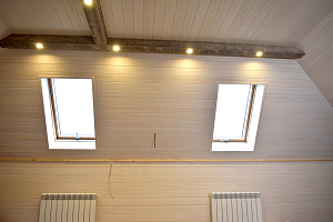 отделка дома вагонкой