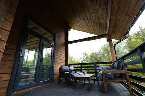 253 м² безупречного фасада под ключ для элитного поселка в Подмосковье