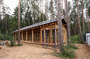 Элегантный банный комплекс с террасой 