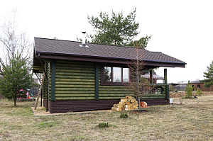 Баня мечты в Бобровом: комплексная отделка и покраска сруба