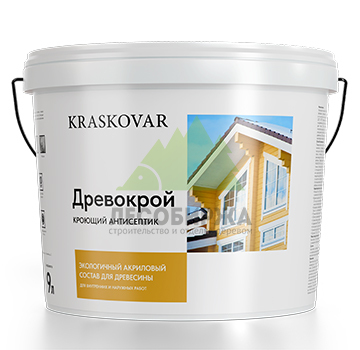 Кроющий антисептик KRASKOVAR «Древокрой» (база С)