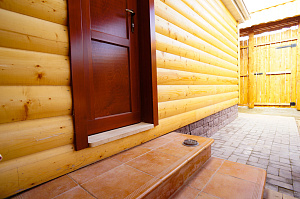 дом из имитации бруса