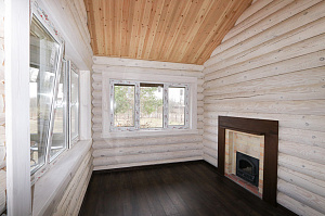 Баня мечты в Бобровом: комплексная отделка и покраска сруба