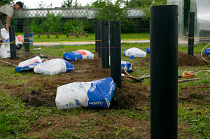 фундамент на металлических сваях