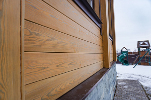 дом бревно планкен