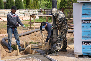 Надёжный фундамент в Старой Ладоге: усиление буронабивными сваями
