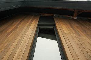 отделка фасада термодеревом 1