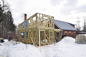 каркас в два этажа