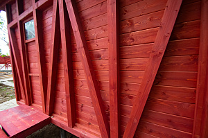 покраска дерева