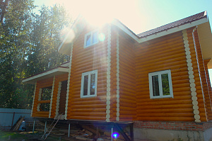 покраска домов фото