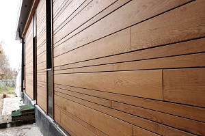 Отделка термопланкеном и АКП