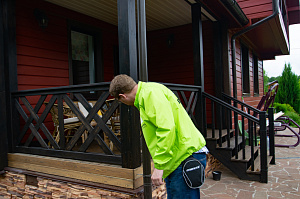 ограждение из планкена