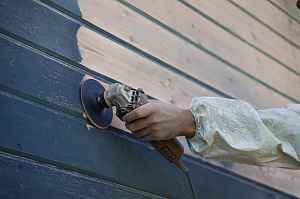 Кикино: перешлифовка и перекраска фасада системой Renner с ресурсом до 10 лет