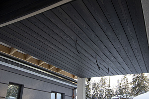 Не просто отделка, а инвестиция в качественный отдых: скошенный планкен из лиственницы и имитация бруса из кедра для зон с разной нагрузкой