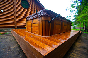 лиственничная террасная доска