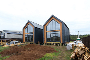 Медовая поляна: Воплощение мечты о коттеджном поселке Barnhouse