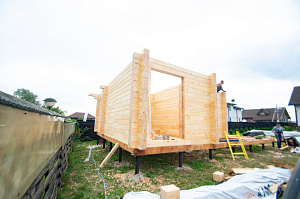 строительство бани москва