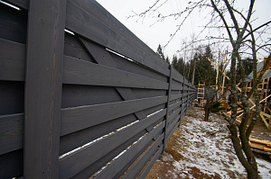 установка заборов