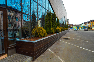 отделка крашеный планкеном