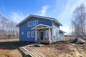 Все этапы под одной крышей: строительство каркасного дома, который стал воплощением мечты клиента