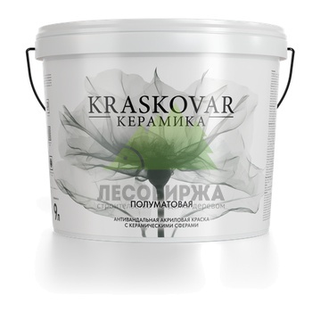 Акриловая антивандальная краска KRASKOVAR «Керамика» (база А)