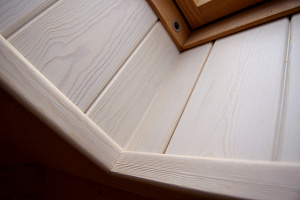 крашеная вагонка под белый