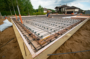 плита фундамент