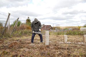 Надежный свайно-ростверковый фундамент в Павловском ручье под ключ