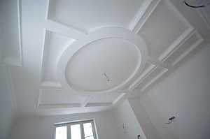 установка конструкций из гипсокартона