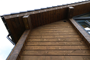 253 м² безупречного фасада под ключ для элитного поселка в Подмосковье