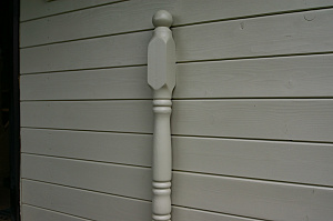 покраска дома в серый цвет