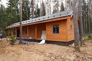 Элегантный банный комплекс с террасой 