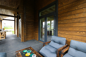 253 м² безупречного фасада под ключ для элитного поселка в Подмосковье