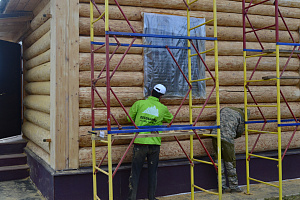 деревянный дом