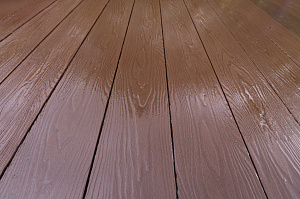 Терраса из ДПК NATUR СM Scandinavia на "Дубровке"