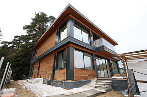 Отделка термопланкеном и АКП