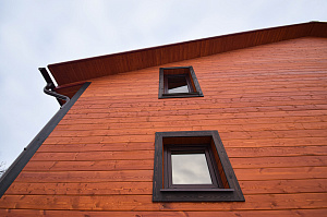 отделка планкеном фасада