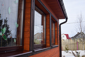 отделка планкеном фасада 1