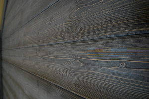 патина на имитации бруса