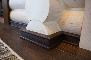 Баня мечты в Бобровом: комплексная отделка и покраска сруба