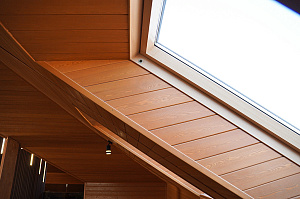 Премиум-отделка банного комплекса ангарской сосной в VUOKSA-Status