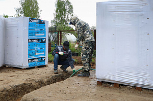 Надёжный фундамент в Старой Ладоге: усиление буронабивными сваями