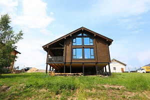 253 м² безупречного фасада под ключ для элитного поселка в Подмосковье